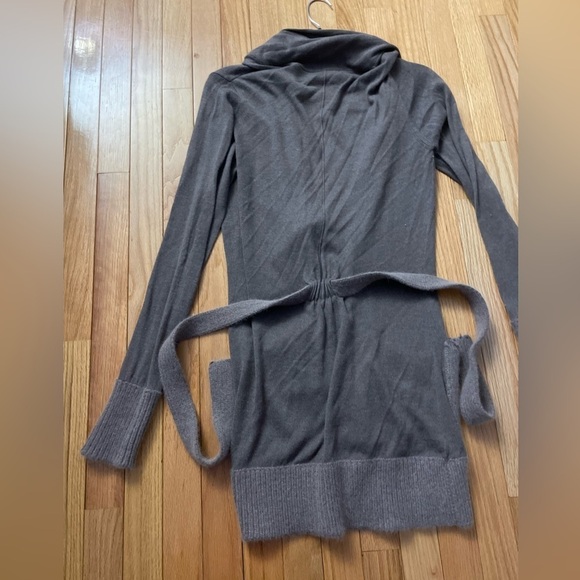 ALPHA Massimo Rebecchi Grey Long Cardigan - Picture 5 of 7